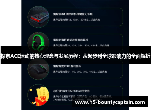 探索ACE运动的核心理念与发展历程：从起步到全球影响力的全面解析